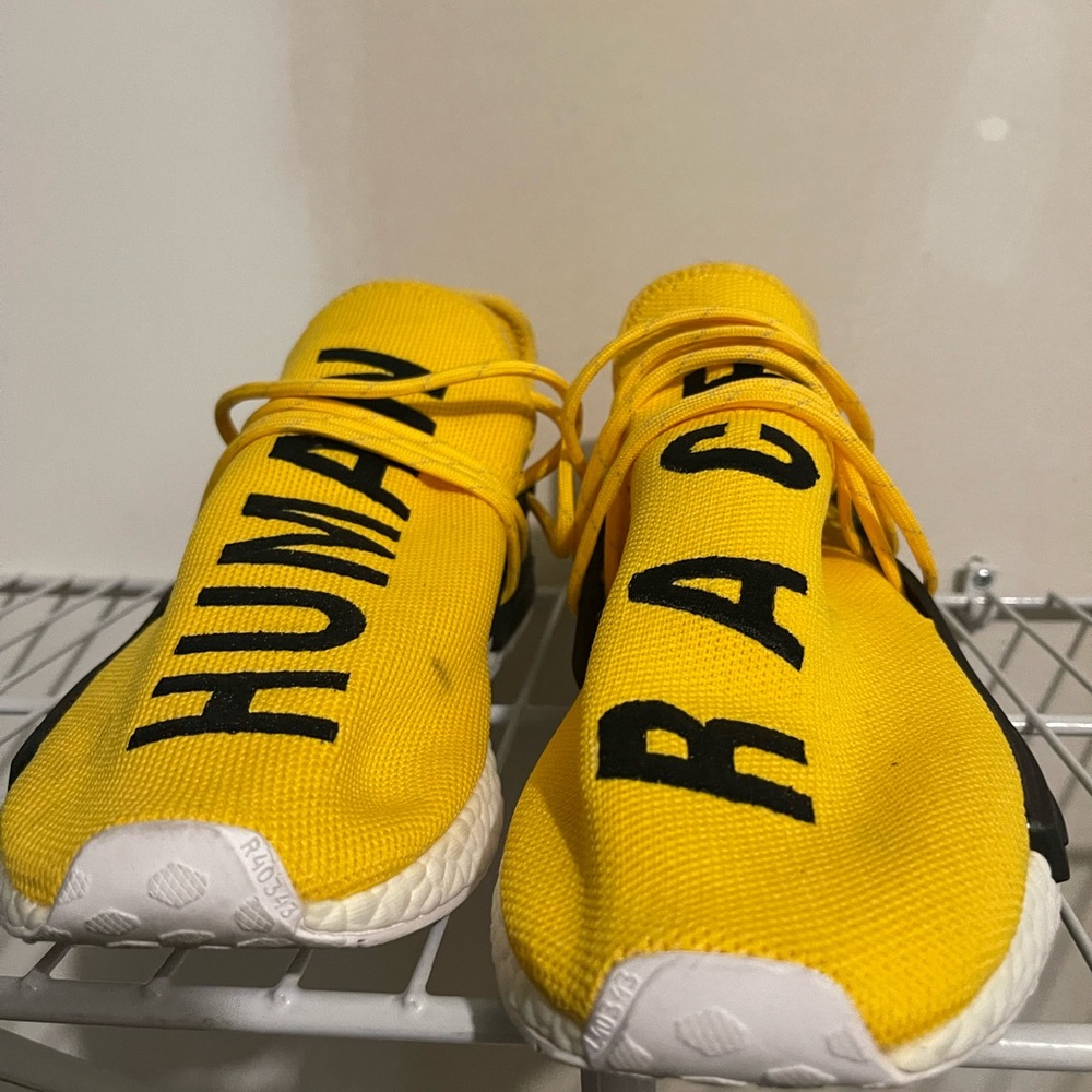 Adidas NMD HU Pharrell Human Race Yellow 11.5